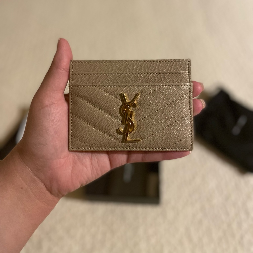 Ysl card holder